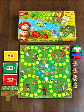 LEGO DUPLO Little Forest Friends Counting Game Complete Board Game